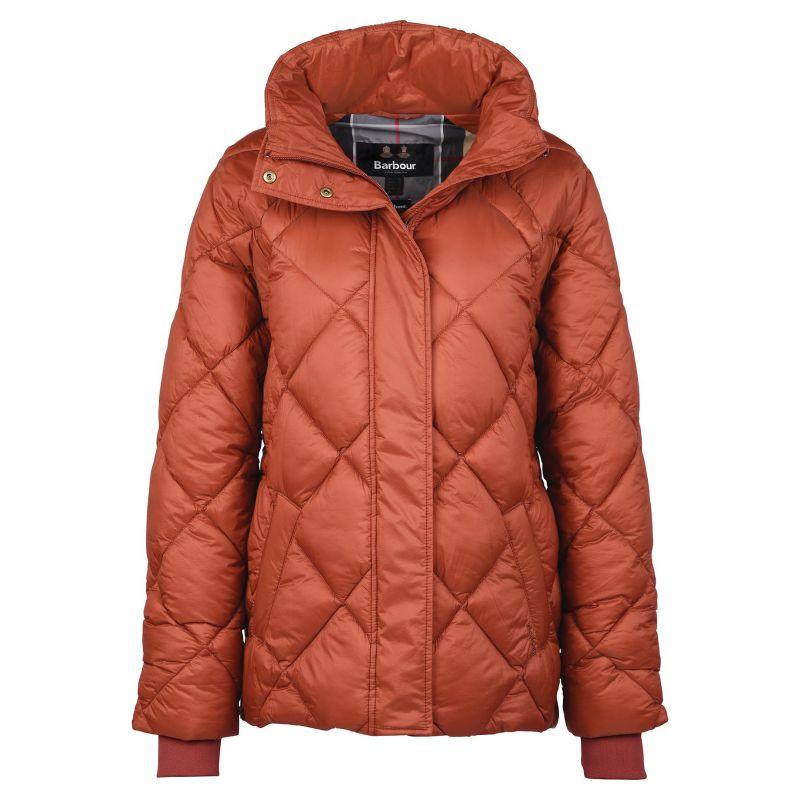 Barbour Hoxa Ladies Quilted Jacket - Maple/Dress - Wiliiam Powell