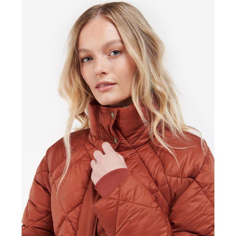 Barbour Hoxa Ladies Quilted Jacket - Maple/Dress - Wiliiam Powell