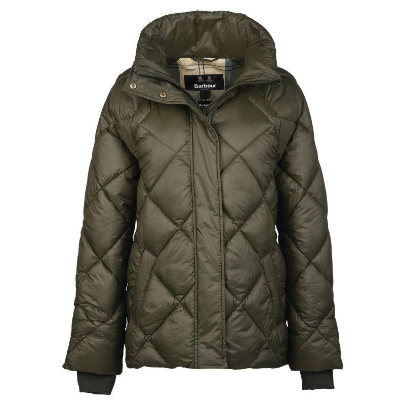 Barbour Hoxa Ladies Quilted Jacket - Sage/Ancient - William Powell