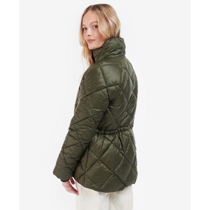 Barbour Hoxa Ladies Quilted Jacket - Sage/Ancient - William Powell