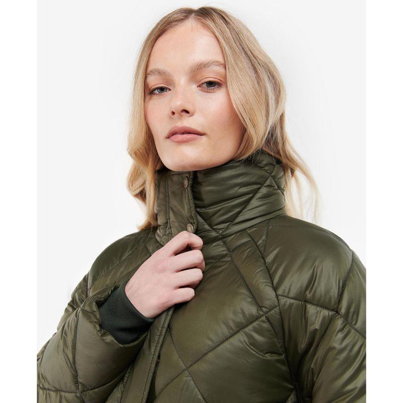 Barbour Hoxa Ladies Quilted Jacket - Sage/Ancient - William Powell