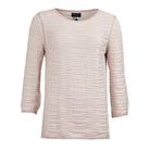 Barbour Islay Ladies Knit - Pale Pink/Off White - William Powell