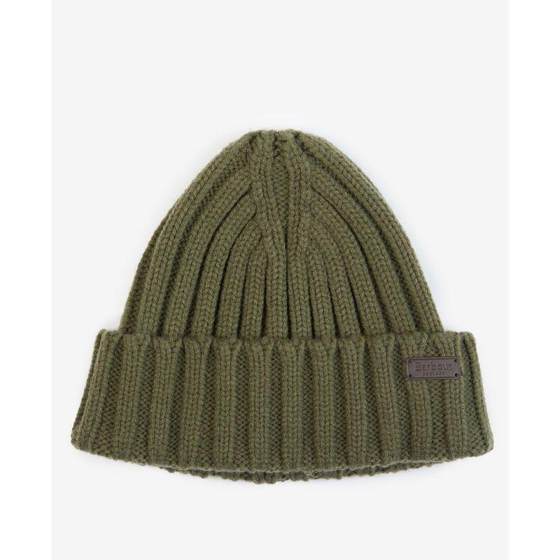 Barbour Jutland Mens Beanie - Olive - William Powell