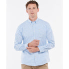 Barbour Kane Tailored Mens Shirt - Blue - William Powell