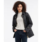 Barbour Kelham Ladies Quilted Jacket - Black/Ancient - William Powell