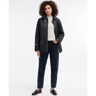 Barbour Kelham Ladies Quilted Jacket - Black/Ancient - William Powell