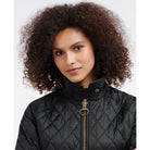 Barbour Kelham Ladies Quilted Jacket - Black/Ancient - William Powell