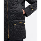 Barbour Kelham Ladies Quilted Jacket - Black/Ancient - William Powell