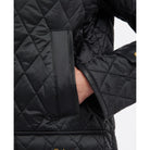 Barbour Kelham Ladies Quilted Jacket - Black/Ancient - William Powell