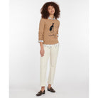 Barbour Kendon Ladies Knit - Caramel - William Powell