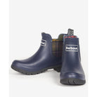 Barbour Kingham Ladies Ankle Wellington Boot - Navy - William Powell