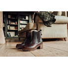 Barbour Kirk Ladies Heeled Chelsea Boot - Brown - William Powell