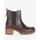 Barbour Kirk Ladies Heeled Chelsea Boot - Brown - William Powell