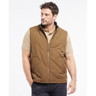 Barbour Kurt Mens Quilted Gilet - Dark Sand - William Powell