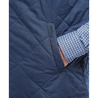 Barbour Kurt Mens Quilted Gilet - Navy - William Powell