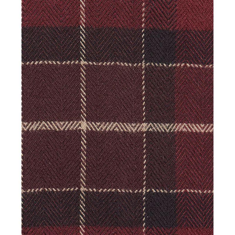 Barbour Kyeloch Mens Tailored Shirt - Winter Red Tartan - William Powell