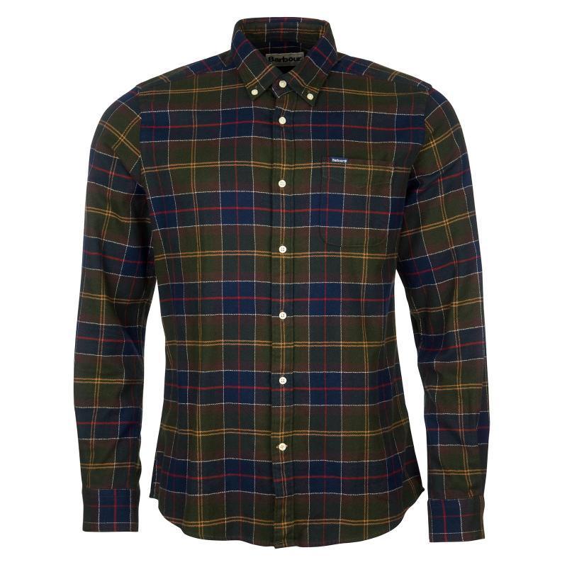 Barbour Kyeloch Tailored Mens Shirt - Classic Tartan - William Powell