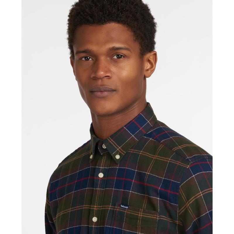 Barbour Kyeloch Tailored Mens Shirt - Classic Tartan - William Powell