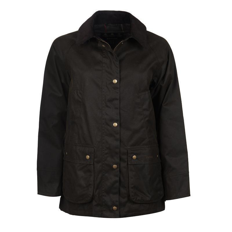 Barbour Ladies Acorn Wax Jacket - Olive - William Powell