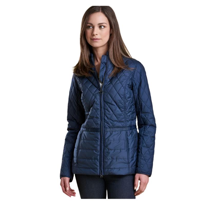 Barbour Ladies Charlotte Quilt - Navy - William Powell