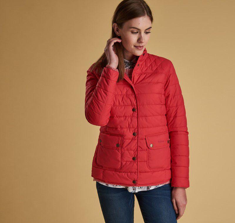 Barbour Ladies Coledale Quilted Jacket - Pomegranate - William Powell