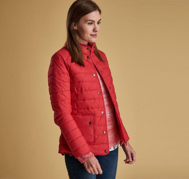 Barbour Ladies Coledale Quilted Jacket - Pomegranate - William Powell