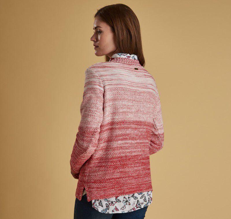 Barbour Ladies Damselfly Knit - Pomegranate - William Powell
