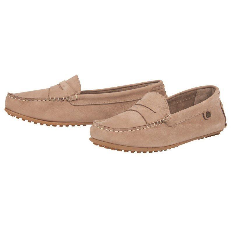 Barbour Ladies Danica Driving Shoe - Stone - William Powell