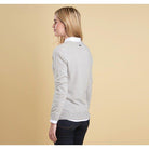 Barbour Ladies Mill Crew Sweater - Light Grey Marl - William Powell