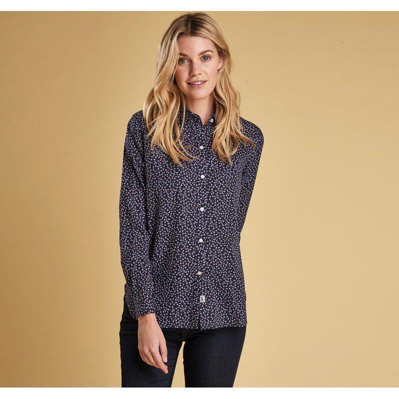 Barbour Ladies Seahouse Shirt - Navy - William Powell
