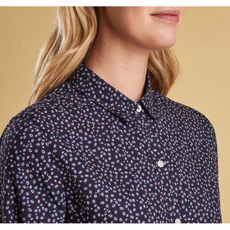 Barbour Ladies Seahouse Shirt - Navy - William Powell