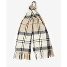 Barbour Ladies Tartan Boucle Scarf - Rosewood - William Powell