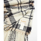 Barbour Ladies Tartan Boucle Scarf - Rosewood - William Powell