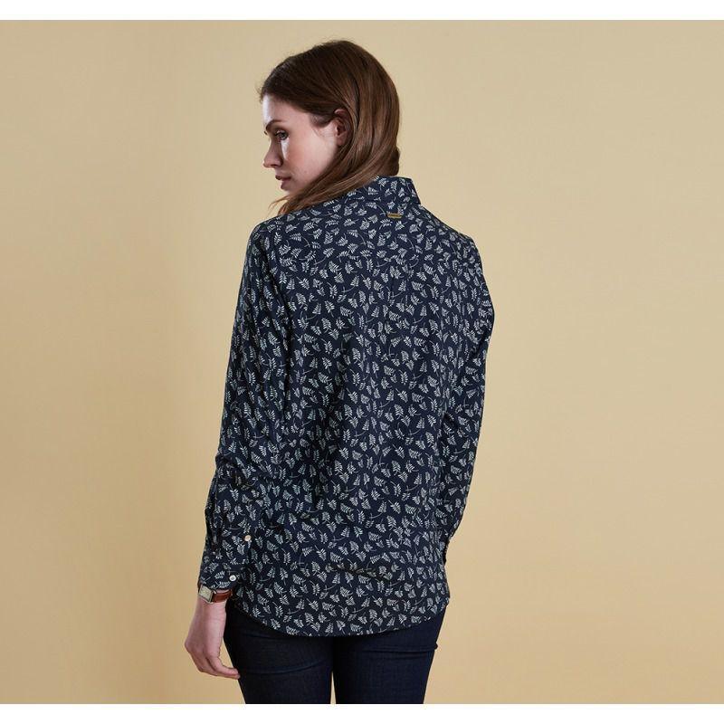 Barbour Ladies Vyne Shirt - Navy - William Powell