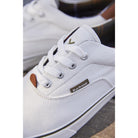 Barbour Leonard Mens Trainers - Off White - William Powell