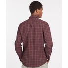 Barbour Lomond Tailored Mens Shirt - Winter Red Tartan - William Powell