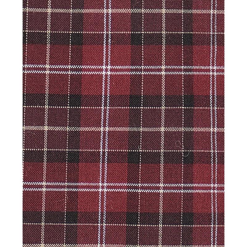 Barbour Lomond Tailored Mens Shirt - Winter Red Tartan - William Powell