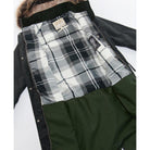 Barbour Lorelie Ladies Wax Jacket - Sage/Mono/Tartan - William Powell