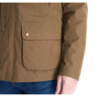 Barbour Lorton Waterproof Mens Jacket - Dark Sand - William Powell