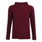 Barbour Lossie Ladies Funnel Neck Knit - Garnet - William Powell