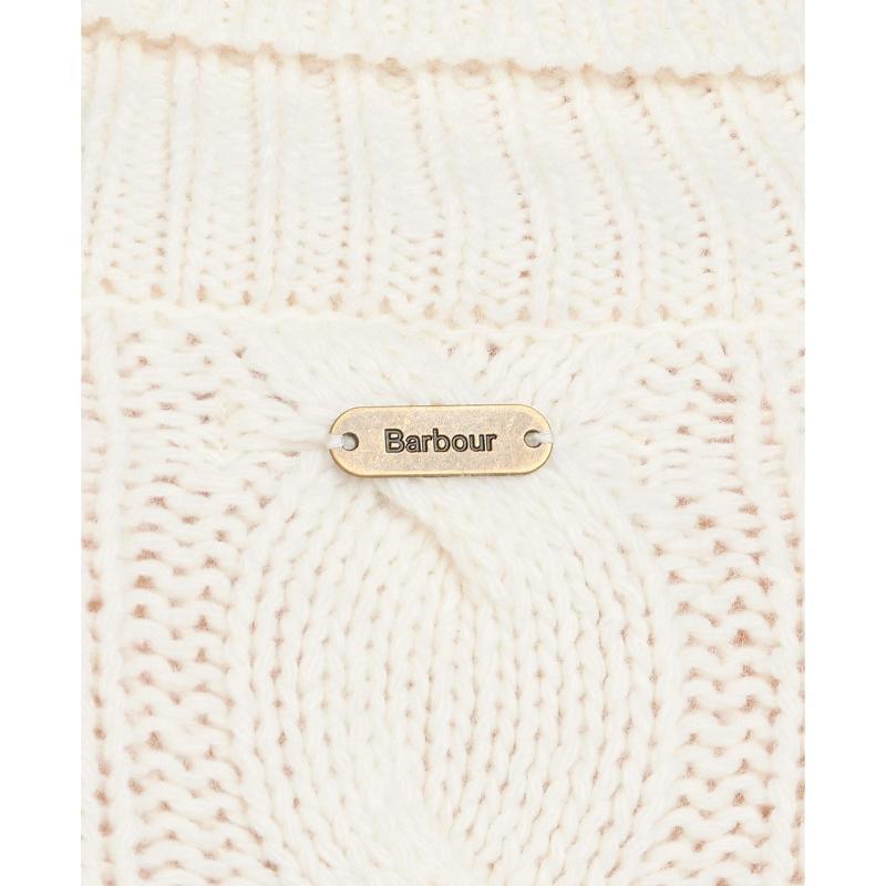 Barbour Lovell Ladies Knit - Cream - William Powell