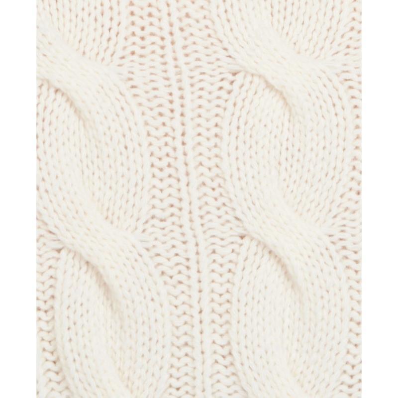 Barbour Lovell Ladies Knit - Cream - William Powell