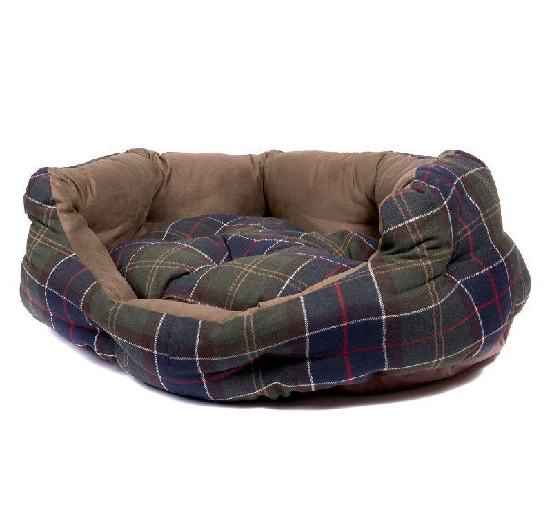 Barbour Luxury Dog Bed 35"- Classic Tartan - William Powell