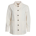 Barbour Lyndale Ladies Overshirt - Ecru - William Powell