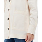 Barbour Lyndale Ladies Overshirt - Ecru - William Powell