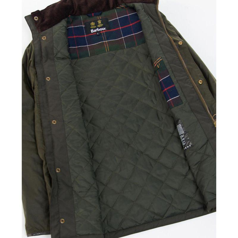 Barbour Malcolm Mens Wax Jacket - Archive Olive - William Powell
