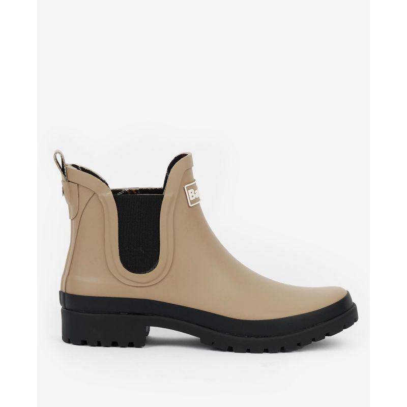 Barbour Mallow Ladies Wellington Chelsea Boot - Putty - William Powell