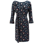 Barbour Marlowe Ladies Dress - Navy Print - William Powell