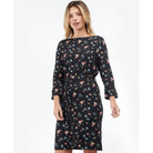 Barbour Marlowe Ladies Dress - Navy Print - William Powell