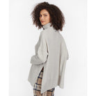 Barbour Maybury Ladies Cape - Pale Grey Marl - William Powell